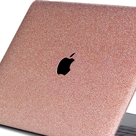 Lunso - Housse - MacBook Pro 16 pouces - Glitter Rose Goud