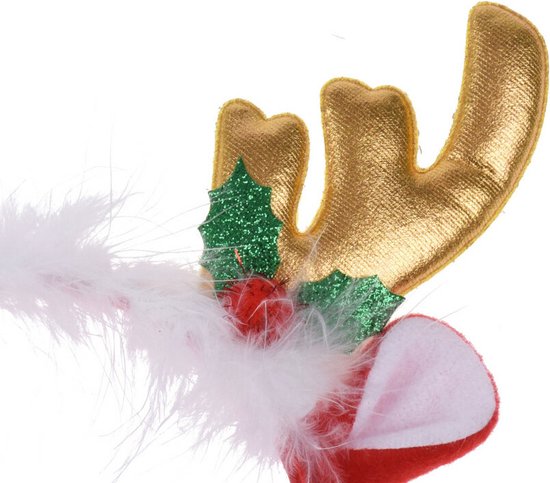 Bandeau De Noël – Bois De Renne Pailletés – Oreilles – Adultes Et Enfants – Fête Et Photo
