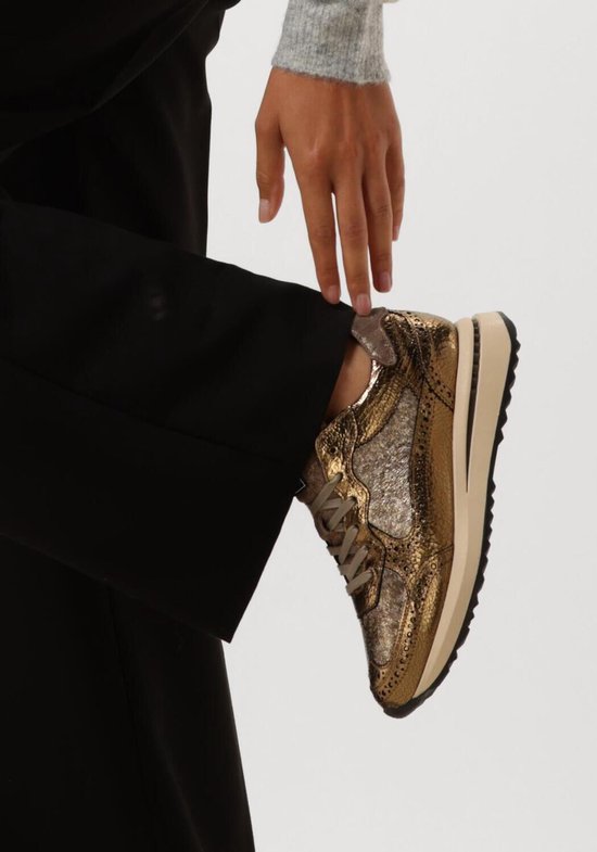 Sneakers goud Floris Van Bommel