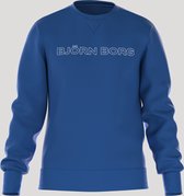 Pull Björn Borg Essential 3 Crew - Taille XL - Blauw