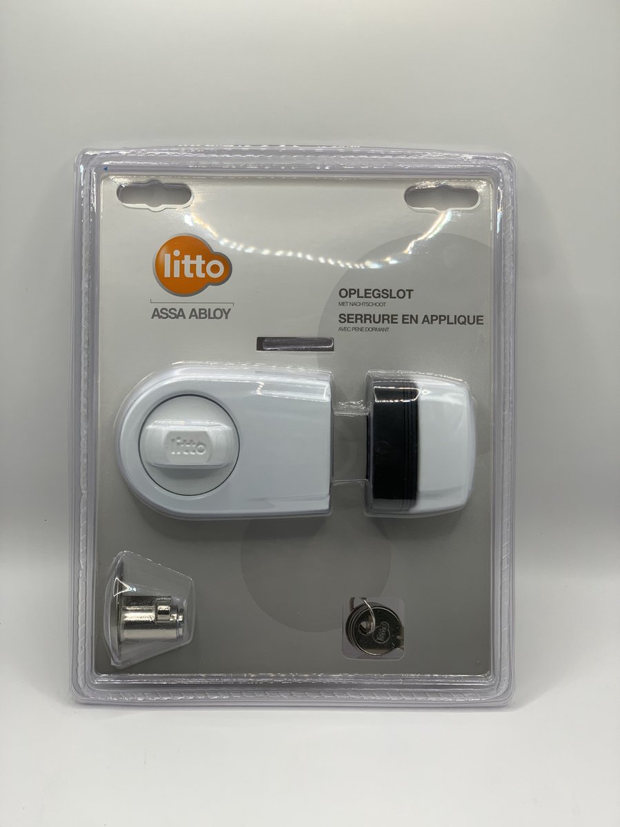 Litto | Oplegslot - Verstelbaar - Wit