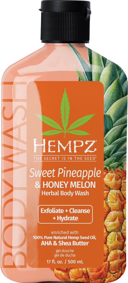 Hempz Sweet Pineapple & Honey Melon Herbal Bodywash 500ml