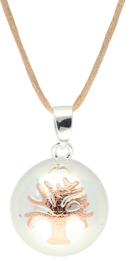 Proud MaMa Zwangerschapsketting Babybel Ketting Bling grey - Op en Top