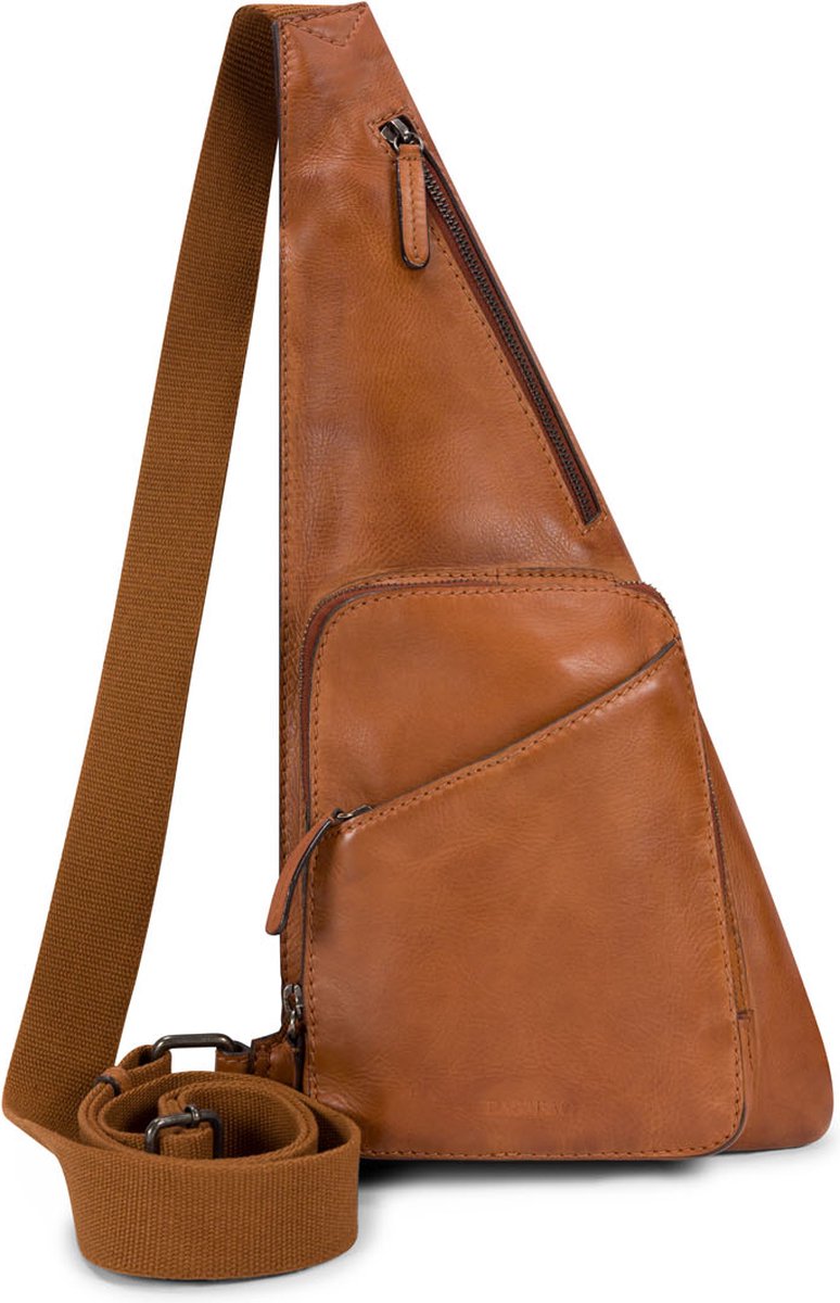 Bag2Bag Crossbody Rugzak / Bodybag Cayo Soro Cognac