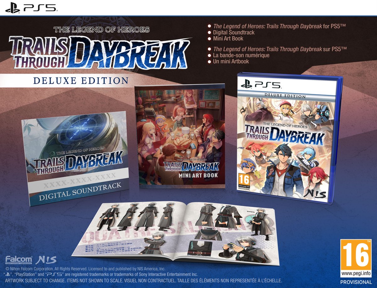The Legend of Heroes Trails Through Daybreak Deluxe Edition