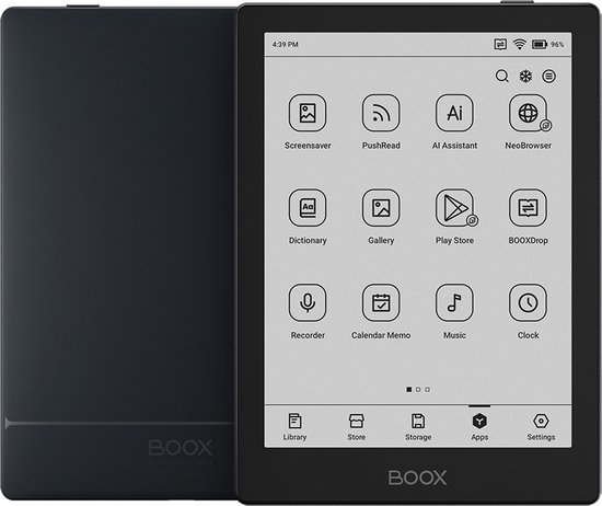 Foto: Boox go 6 6 e inkt e reader zwart android 11 play store