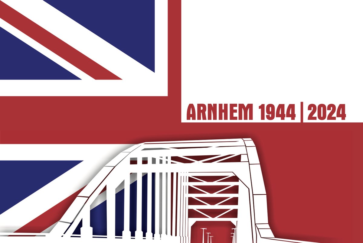 Vlag Airborne 80 jaar 150x225 cm