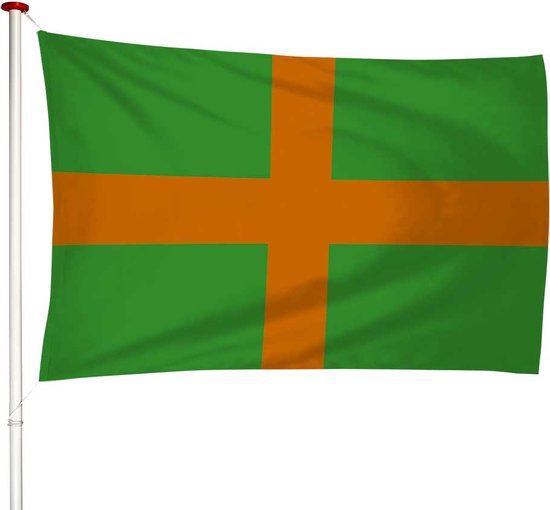 Vierdaagse Vlag 100x150cm - Officiële 4-daagse vlag - Premium Kwaliteit - Geschikt voor buiten