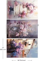 Redesign - PACK de papier de soie de découpage - Lilac Lush Celebration - 3 feuilles 48,2 x 76,2 cm
