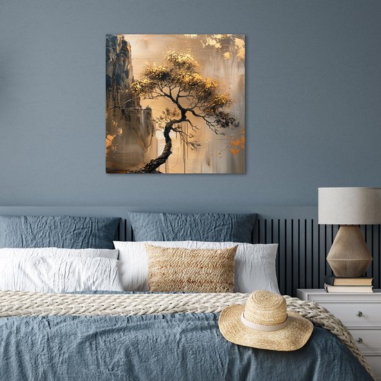 Bold Art Poster – Donkergroene Kunstposter