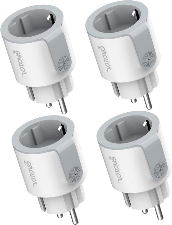 Smart Plug Wifi, 2 stuks Intelligent Wifi-stopcontact 16A 3680W, Slimme