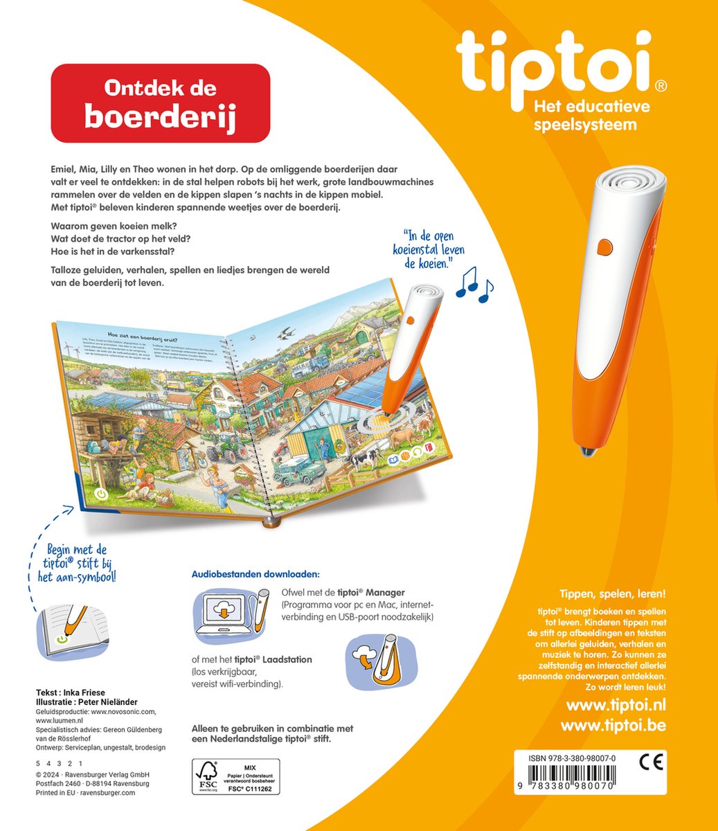 tiptoi® boek Ontdek de boerderij — afbeelding 2