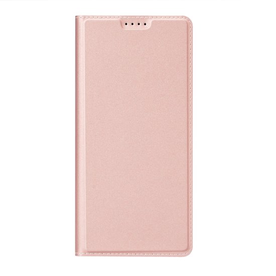 Coque Dux Ducis Skin Pro Series adaptée au Samsung Galaxy A35 | Book Case avec porte-cartes | Porte-monnaie | Standard | Rose