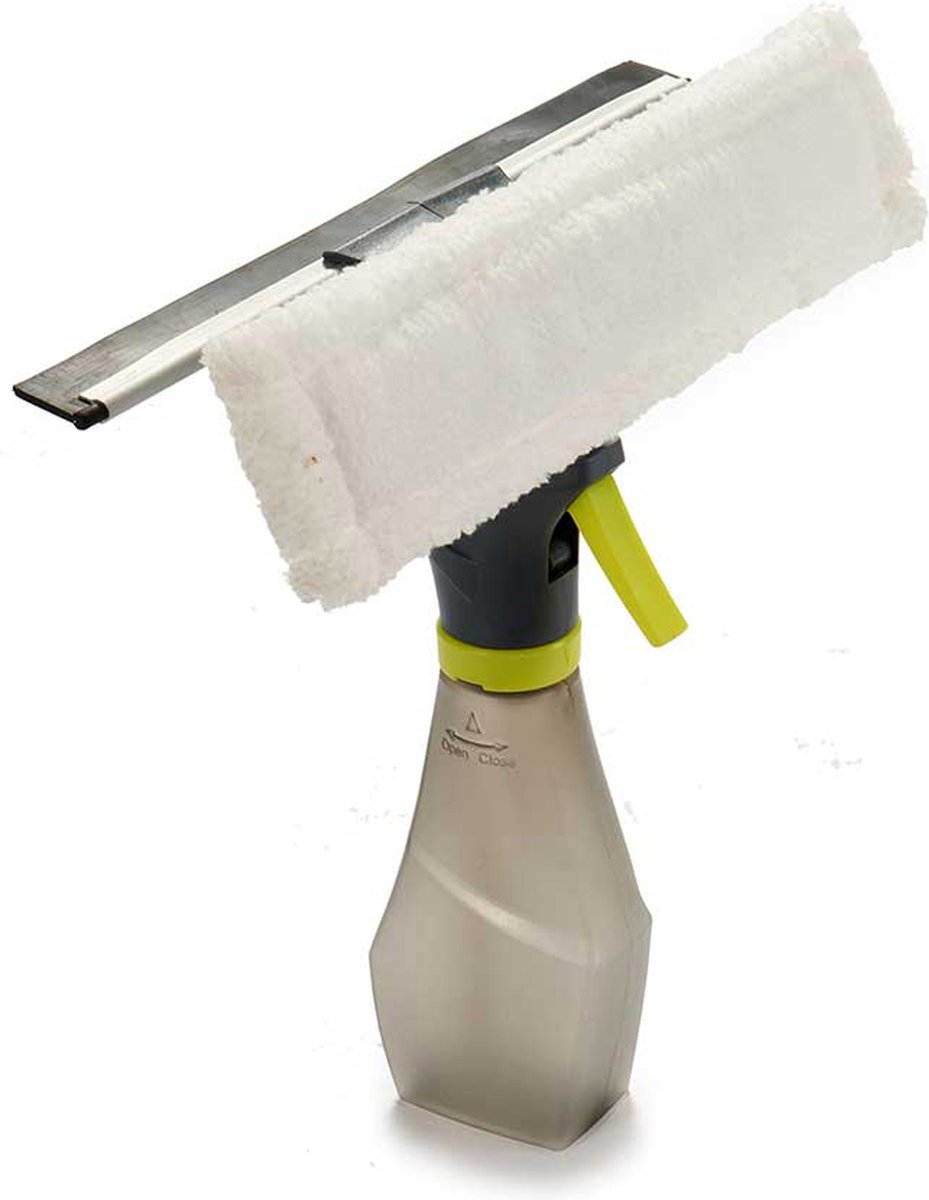 Goedkoopste Berilo Raam wassen spray met spons en trekker multi tool - glas - 26 x 27 cm - ramen schoonmaken - huis