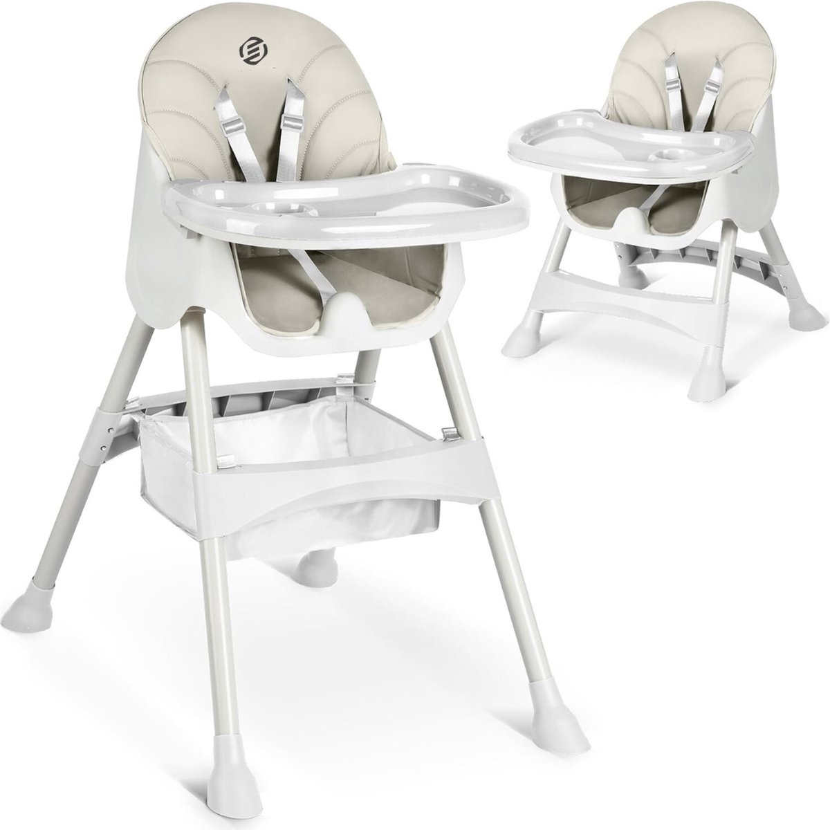 Equivera Babystoel Voor Aan Tafel - Kinderstoel - Babystoel - Baby Eetstoel - Baby Stoeltje Zitten Voor Thuis - Kinderzetel