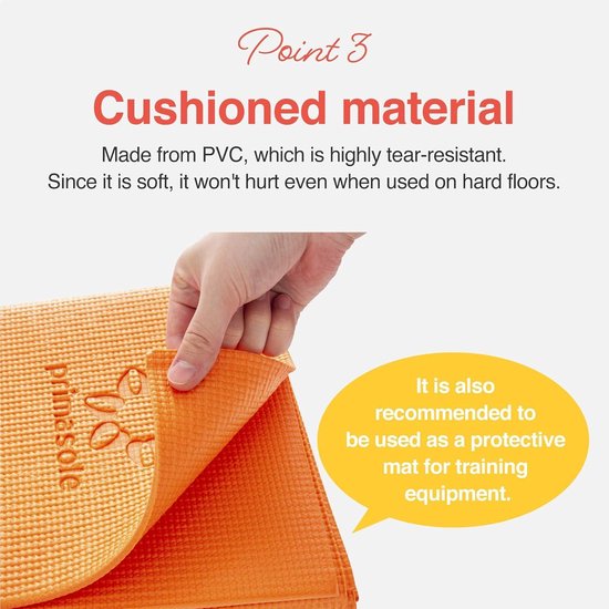 Travel Yoga Mat - Opvouwbaar en lichtgewicht - Gemakkelijk mee te nemen - Fitnessklasse - Strand - Park - Reizen - Picknics - 4mm dik - Zwarte kleur van travel — afbeelding 3