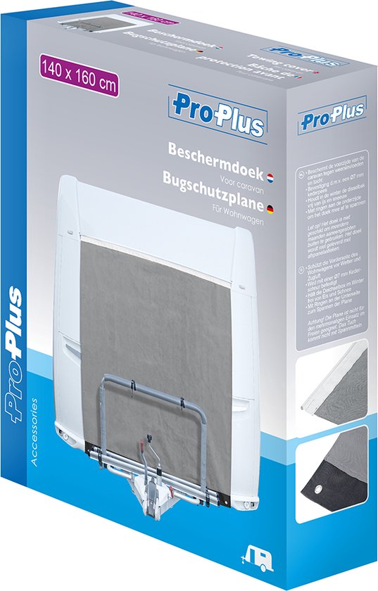 ProPlus Caravanhoes - Caravan beschermhoezen - Camperhoezen - Waterdicht en UV-bestendig - Beschermzeil Camper - 140 x 160 cm van ProPlus — afbeelding 4