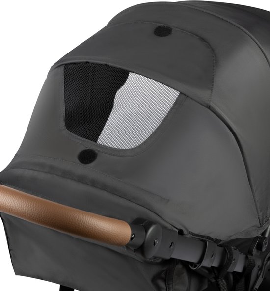 Bebeconfort Cloudy Kinderwagen - 0-4 jaar(0-22 kg)- Mineral Graphite - Snel inklapbaar - Verstelbare Duwstang van Bebeconfort — afbeelding 4