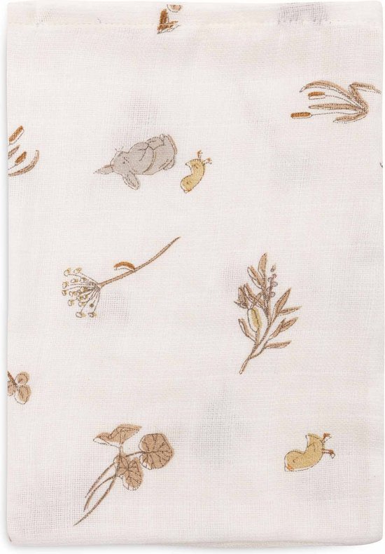 Jollein - Baby Hydrofiel Washandje - Katoen - 3 Stuks - Riverside - Baby Washand, Hydrofiele Washandjes -15x20cm van Jollein — afbeelding 2