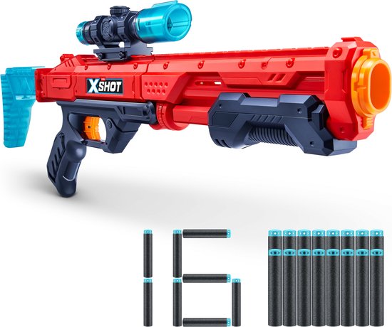 XSHOT Excel Hawk Eye Blaster (16 Pijlen) van ZURU - speelgoedblaster