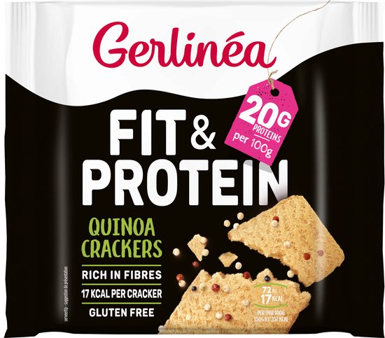 Gerlinéa - Fit & Protein - Crackers - Quinoa - 100g