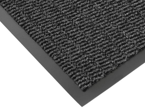 deurmat - schoonloopmat - Antraciet - 80 cm x 120 cm