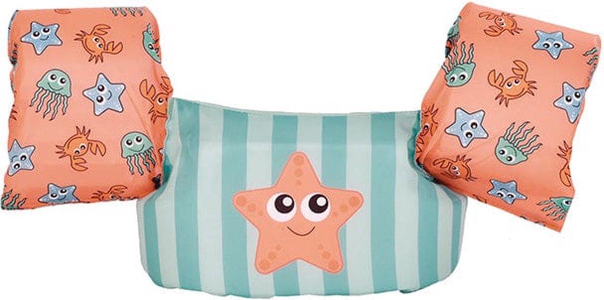 Swim Essentials Puddle Jumper - Groen/Roze - Animal Bands - 2/6 Jaar — afbeelding 12
