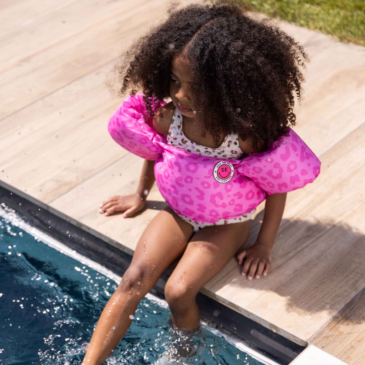Swim Essentials Puddle Jumper - Roze - Leopard - 2/6 Jaar — afbeelding 14