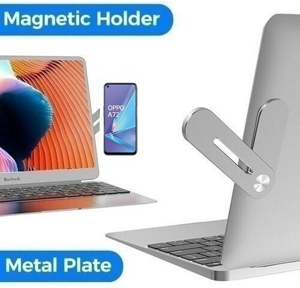 Oppo A72 Laptop Houder Magnetisch