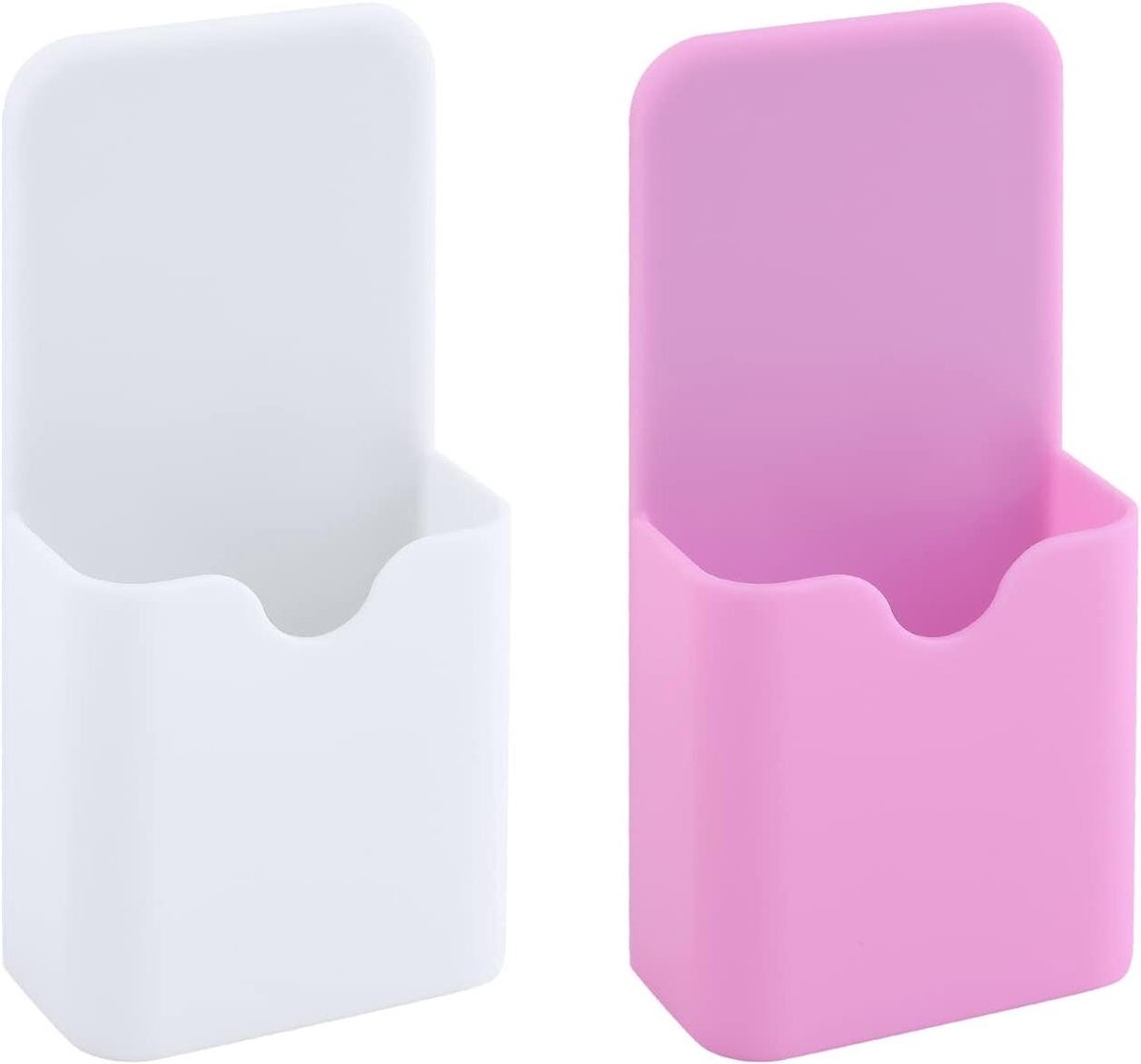 OctBird pennenhouder, magnetisch wit bord met spons, 2 stuks