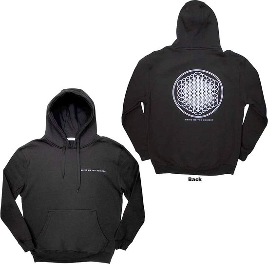 Bring Me The Horizon - Flower Of Life Hoodie/trui - L - Zwart