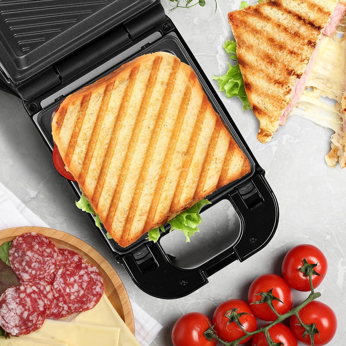 sklum CREATE - STONE STUDIO - Sandwichera grill y gofrera de placas intercambiab
