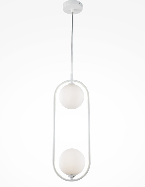 Maytoni - Lampe Suspendue Ring - Wit