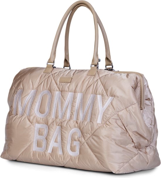 Foto: Childhome mommy bag verzorgingstas gewatteerd beige