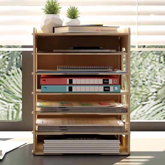 OFFICE EAGLE Documentenlade van hout (33,6 x 24,2 x 26 cm