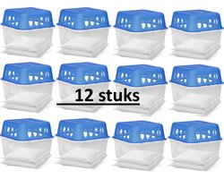 Ultra Fresh - Vochtopnemer - 12 stuks - navulbaar - bevat per stuk twee navullingen van 400 gram