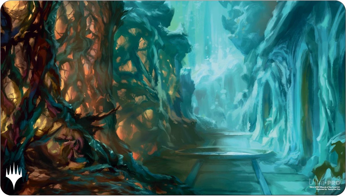 Ultra Pro - Magic: The Gathering - Ravnica Remastered - Speelkleed Simic Combine Breeding Pool (60 x 34 cm)