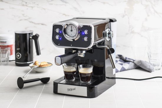 Machine à expresso Zwart Retro OldScool 950W - 1,5 litres