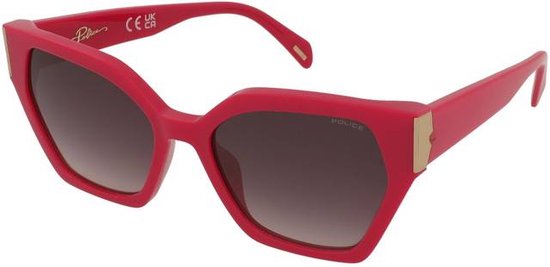 Lunettes De Soleil Police Pour Femmes - Monture Ronde Dorée - Neuf Sans étiquette