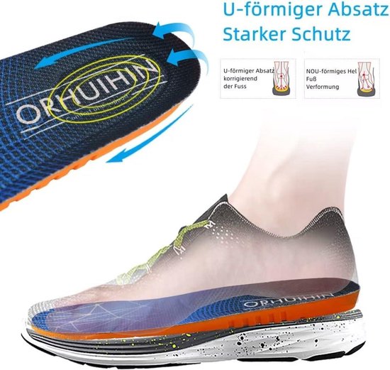 VivoFoot Memory Foam Insoles, Anti-Fatigue Pain Relief Daily