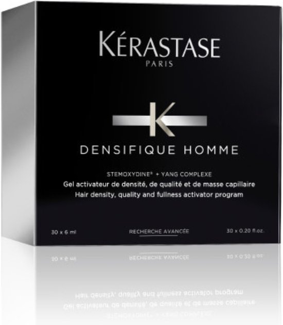 Kérastase Densifique Cure Homme Coffret à 30 - Haarkuur voor mannen voor voller en dikker haar - 30x6ml