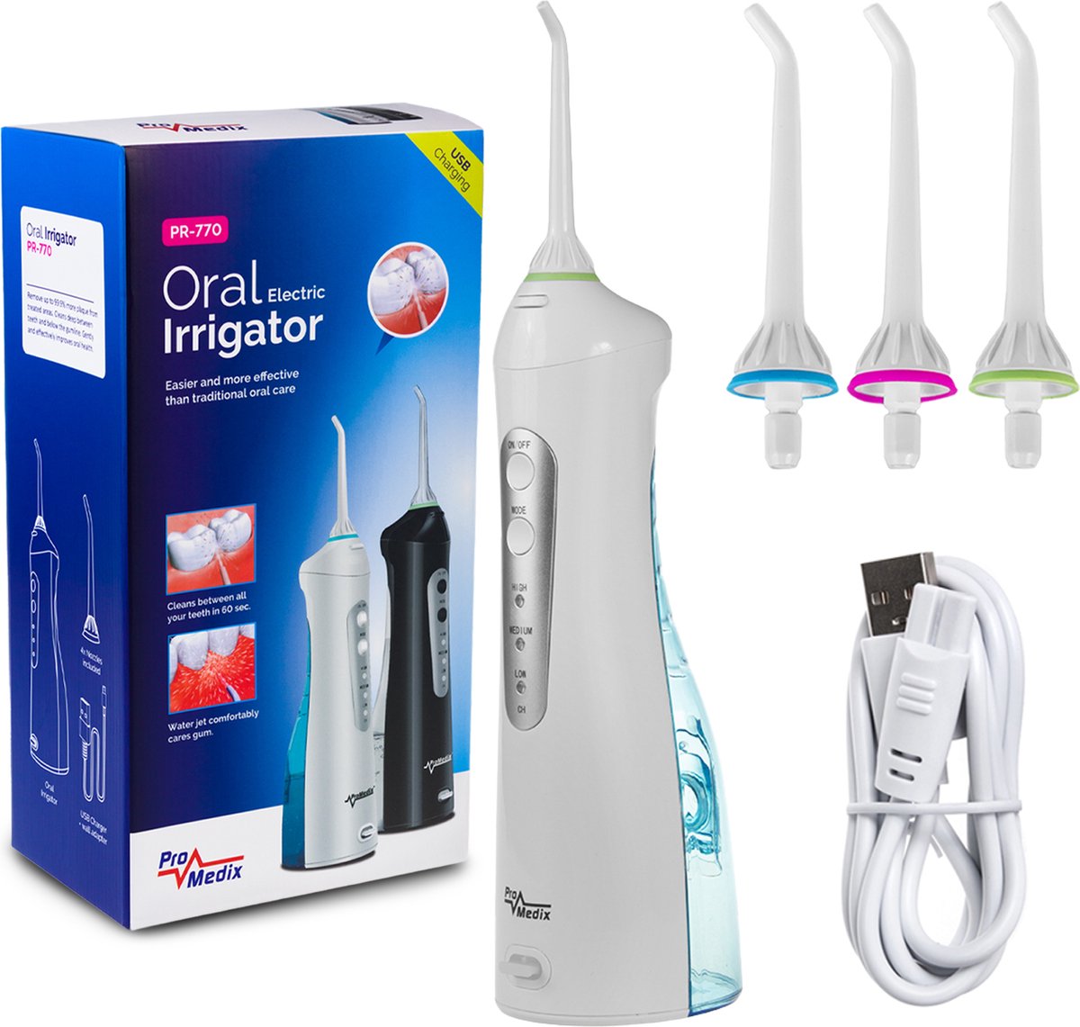 Dental dental irrigator Promedix PR-770 IPX7
