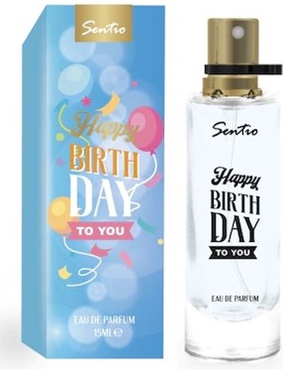 Goedkoopste Sentio Happy Birthday To You miniparfum eau de parfum for unisex 15ml