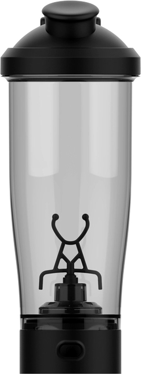 Goedkoopste Elektrische Shakebeker met Supplementen Doosje - 700ml - Lekvrije Proteïne Shaker - USB-Oplaadbare Shakebekers met Accu - Zwart