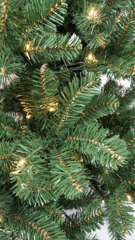HOMCOM Kunstkerstboom, Realistische Uitstraling, Snelle Opzet, Plastic