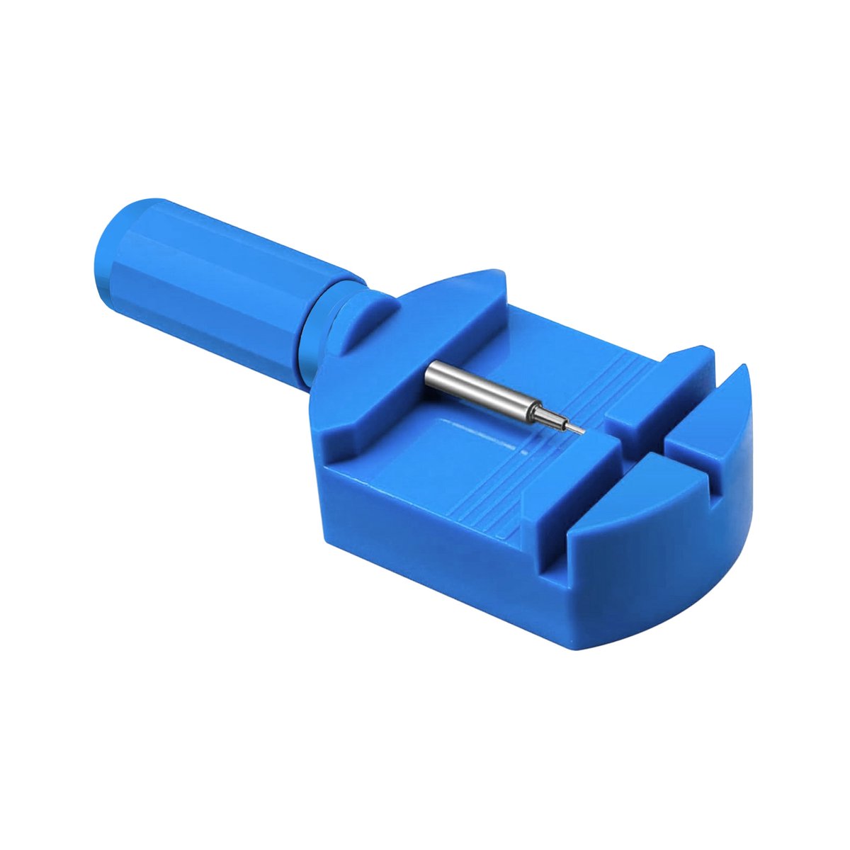YONO Horlogeband Inkorter - Horloge Pin Verwijderaar - Versteller Verkleiner Gereedschap - Blauw