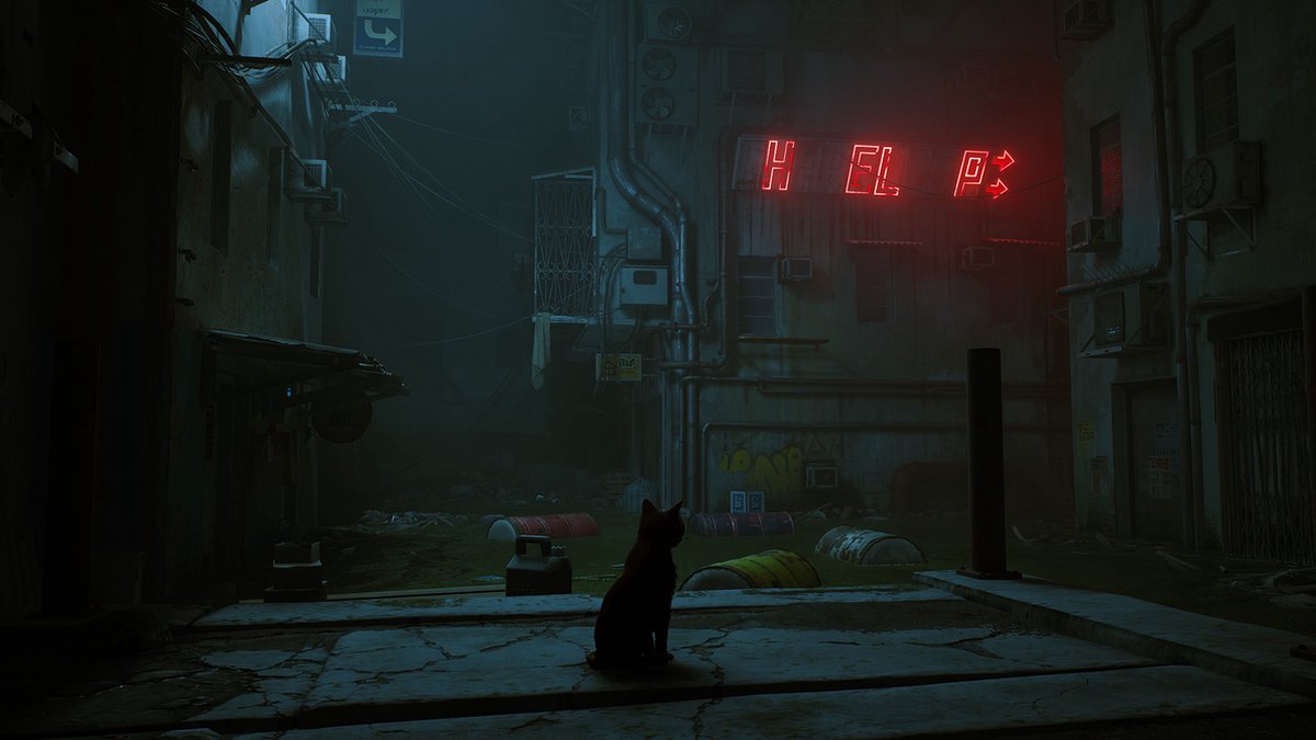 Stray - Katten-avontuur in cyberstad op Nintendo Switch thumbnail 6