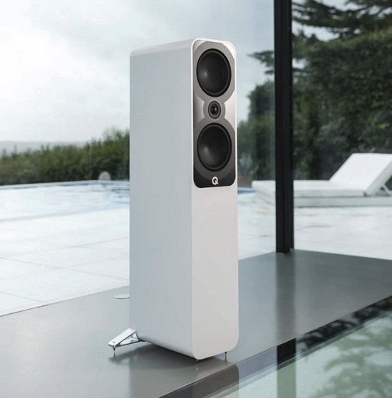 Q Acoustics: 5050 Vloerstaande Speakers - 2 Stuks - Wit van Q Acoustics — afbeelding 5