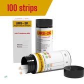2 in 1 Ketonentester - Ketose strips - Glucosemeter - Glucose strips - 100 strips - Urine zelftest - Keto dieet - afvallen