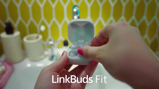 Sony LinkBuds Fit – Draadloze oordopjes met Noise Cancelling - Wit